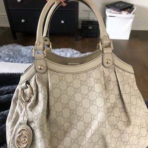 AUTHENTIC “sukey” Gucci top handle shoulder bag